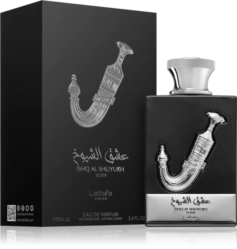 Ishq Al Shuyukh Silver - Lattafa Pride Eau de Parfum Unisexe 100ml
