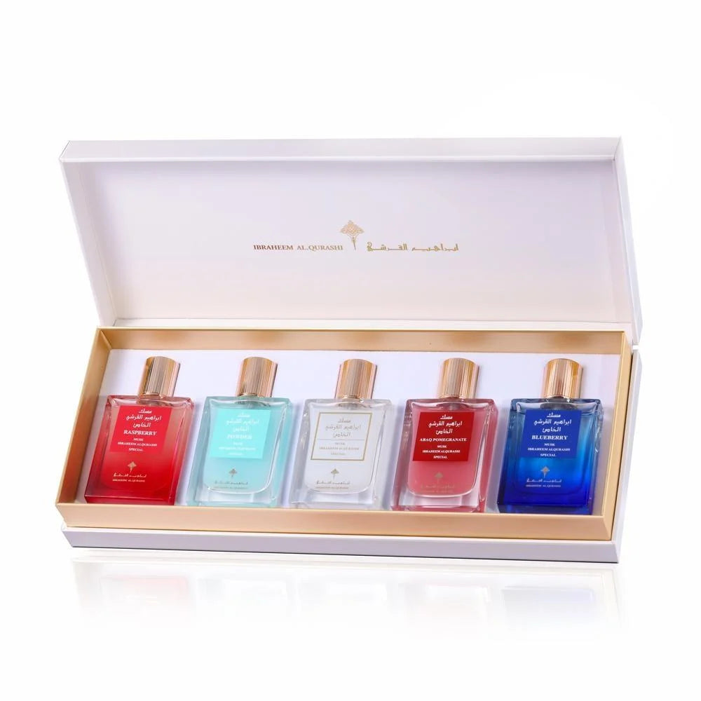 Musk Cuties Box ( 30ML*5 ) - Ibrahim Al Qurashi IBRAQ