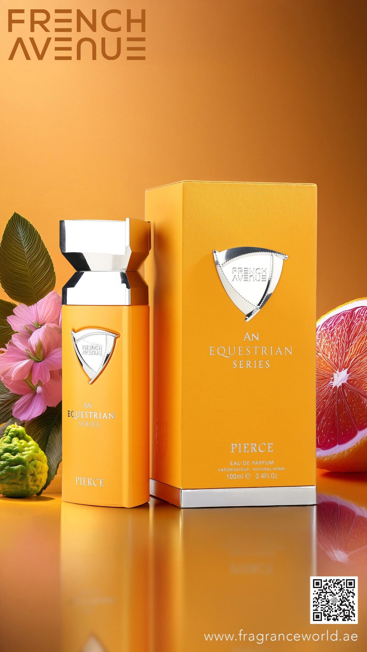 Pierce – Eau de Parfum Homme – An Equestrian Series – 100ml – French Avenue