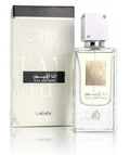 {{ BOIS_DIRIS }} - {{ AROMA_SCENT}} Eau de Parfum Ana Abiyedh Blanc 60 ml de Lattafa