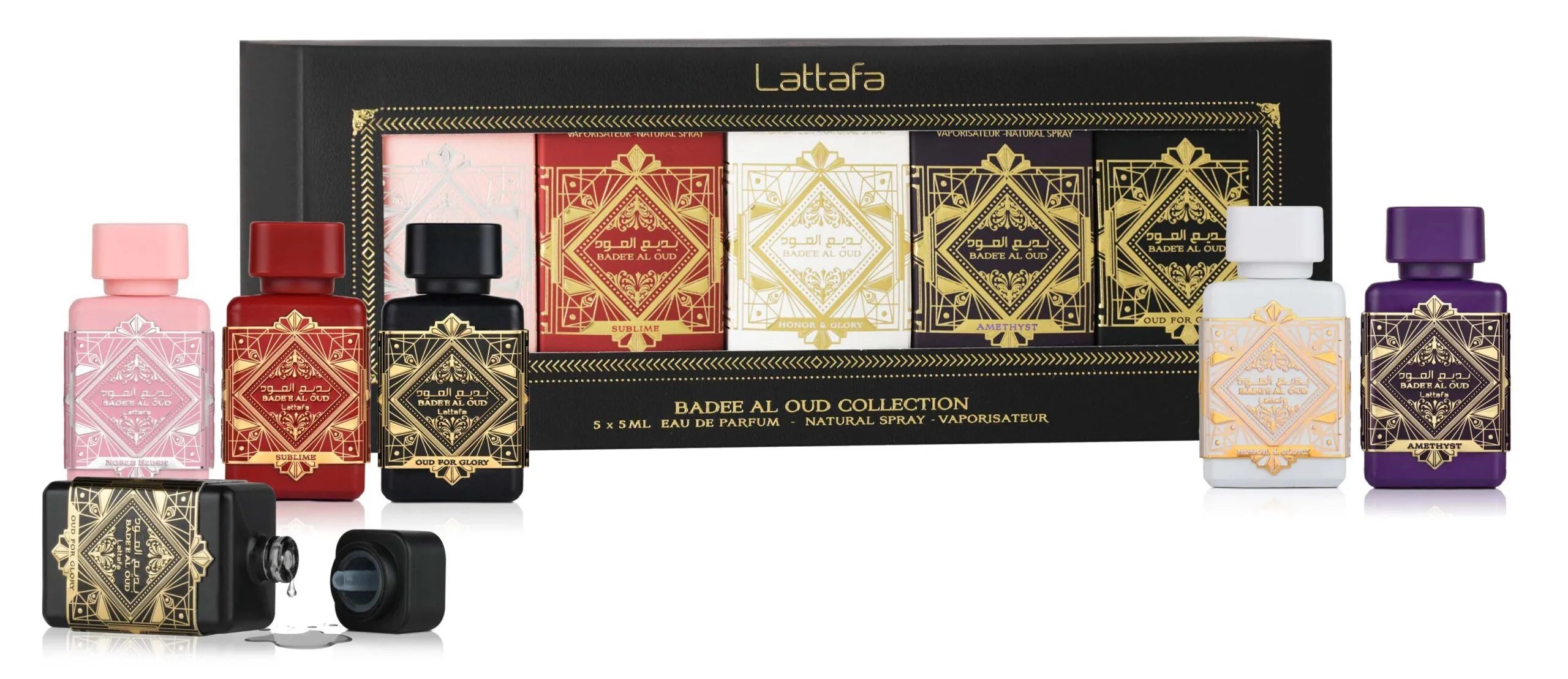 Badee Al Oud 5ml Collection – Eau de Parfum | Lattafa
