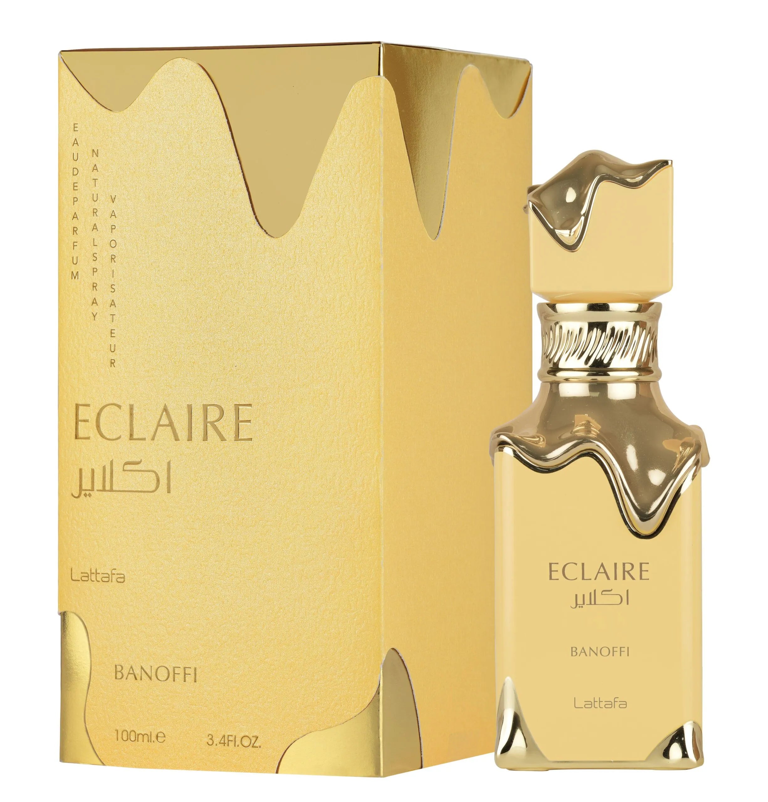 Éclaire Banoffi – Lattafa | Eau de Parfum Mixte Sucrée | 100 ML