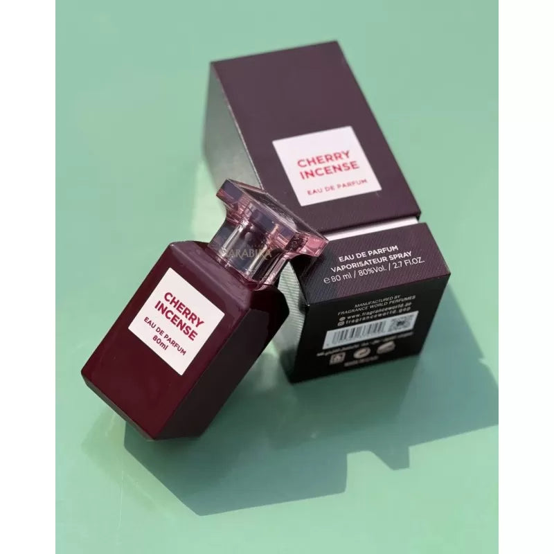 Cherry Incense – Fragrance World – Eau de Parfum 80ml