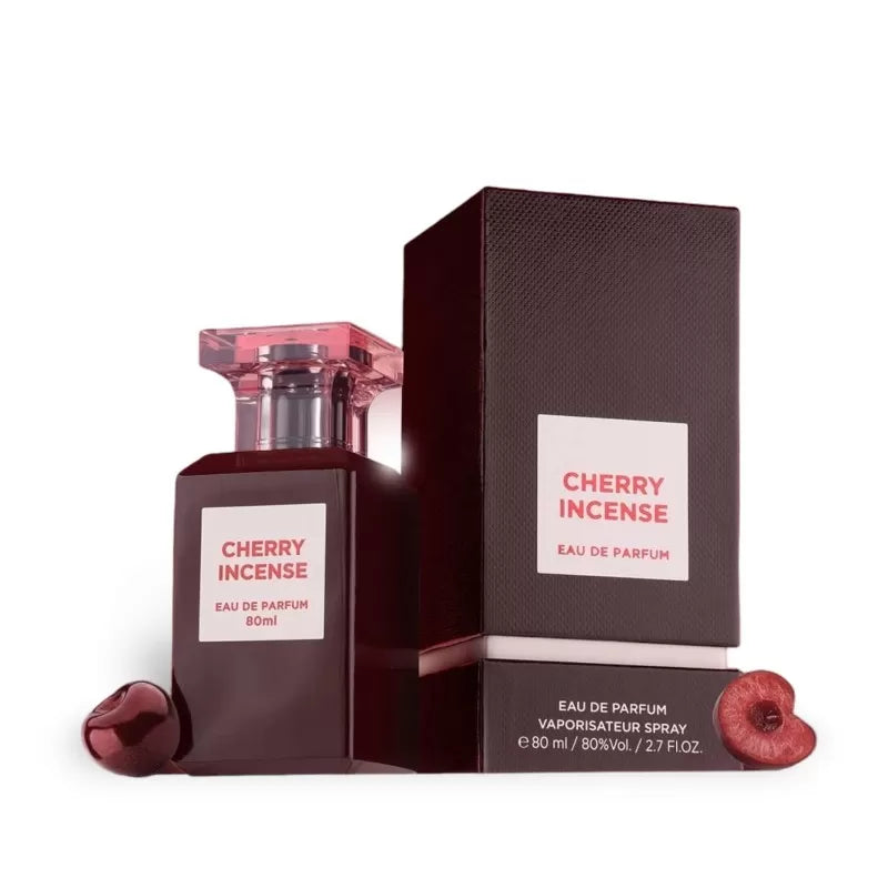 Cherry Incense – Fragrance World – Eau de Parfum 80ml